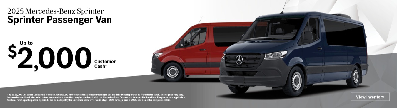 2025 Mercedes- Benz Sprinter Passenger Van
